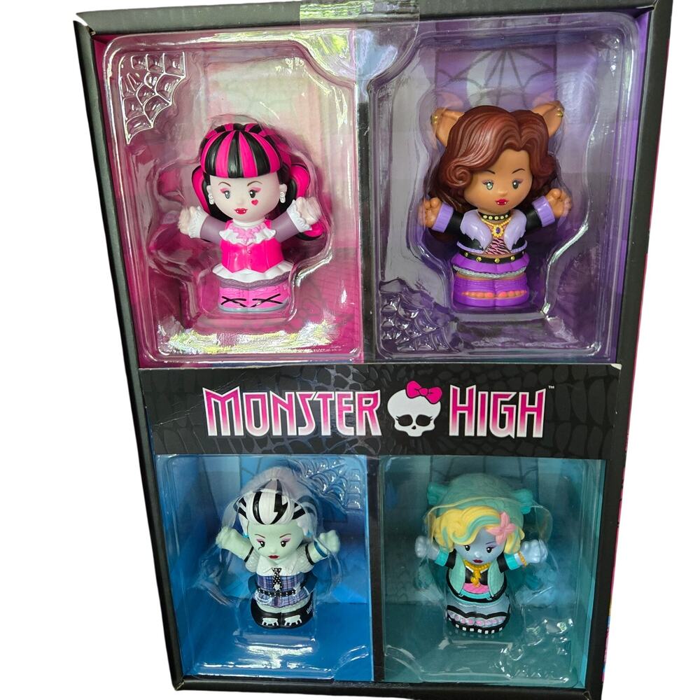 Fisher-Price Little People Collector Monster High Set - Mattel Exclusive (NIB)